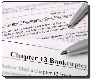 Chapter 7 And Chapter 13 Bankruptcy