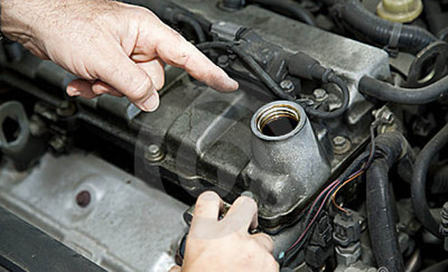 Car Repair - Changing Oil