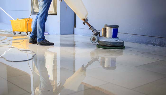 Cleaning and Waxing Floors