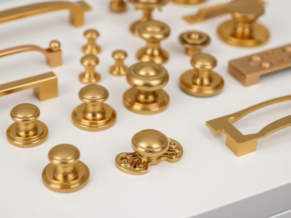 Elegant Gold Drawer Pulls And Knobs For Closet Island Customization Elegant gold drawer pulls and knobs for closet island customization