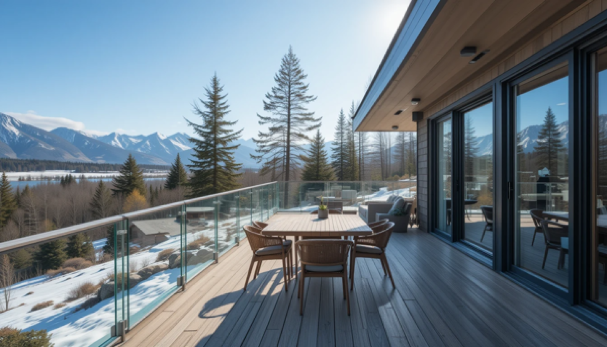 Image showcasing Affordable Custom Glass Railings In Canada For Homes And Decks 2025