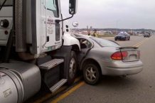 Motor Vehicle Collisions Involving Large Trucks